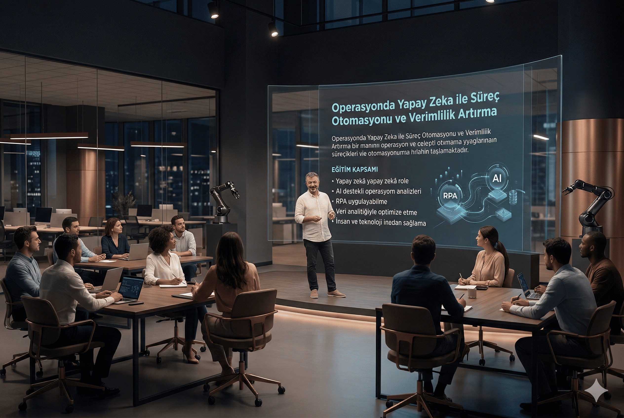 Operasyonda Yapay Zeka ile Süreç Otomasyonu ve Verimlilik Artırma
